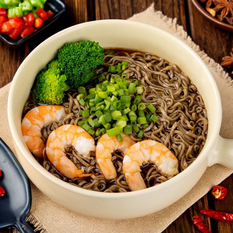 欣灵非油炸荞麦魔芋方便面