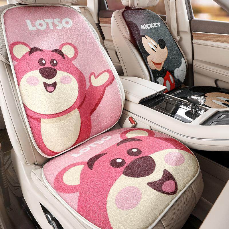 汽车坐垫卡冬季毛绒款通可爱车内后排座椅垫加厚保暖防脏坐椅座套,汽车用品/电子/清洗/改装,通用座套/座垫,淘宝优惠券,粉丝福利购,淘宝优惠卷