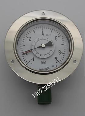 现货DIR100双针双管差压表-1...9bar德国Hengesbach全新原装正品
