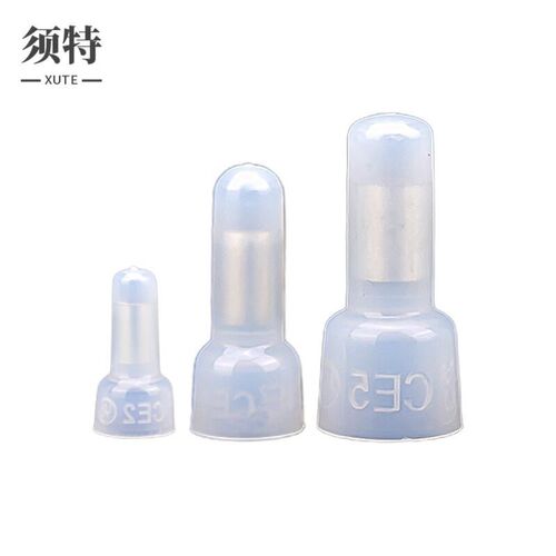 须特CE-1/2/5X奶嘴压线帽快速并接线帽电线短接线器绝缘闭端子6mm