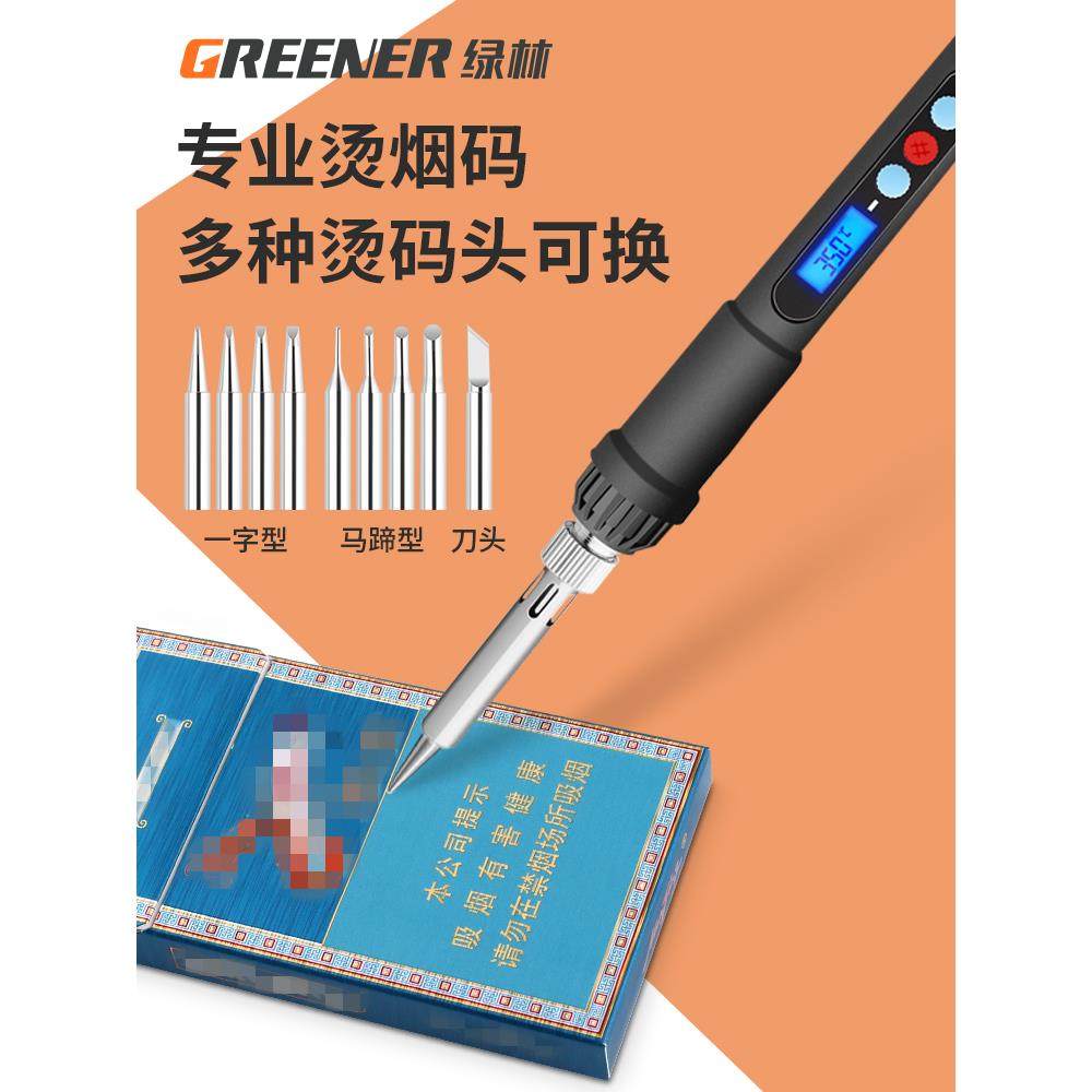 绿林电烙铁家用小型维修焊接电铬铁专业级焊锡枪去磨刮烫烟码神器,3C数码配件,USB多功能数码宝,淘宝优惠券,粉丝福利购,淘宝优惠卷