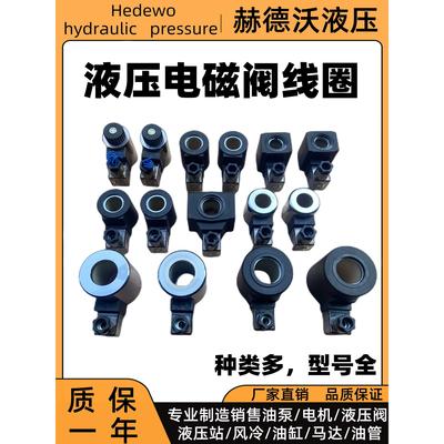 液压电磁阀线圈DSG-02/03,4we6/4we10插装阀线圈220/24V/110v/12v