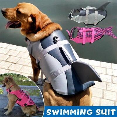 Pet Life Jackets Vest Pet Accessories Dog Clothes Floating