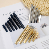 鸭嘴夹金色黑色银一字夹发卡手工diy材料鳄鱼方夹配件色发饰发夹