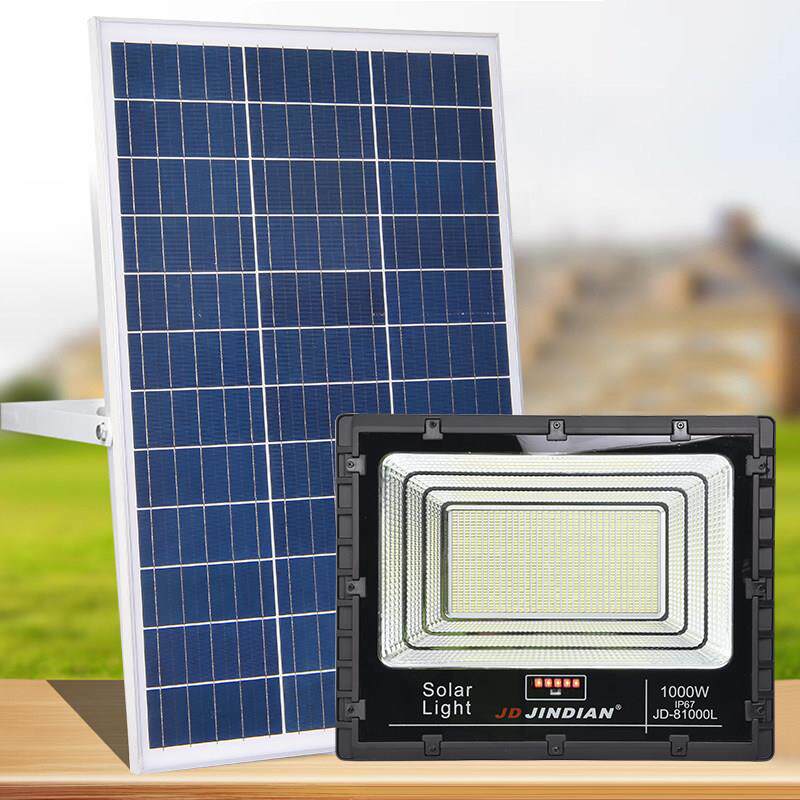 1000瓦新农村防水大功率太阳能户外灯庭院路灯照明灯感应灯超亮