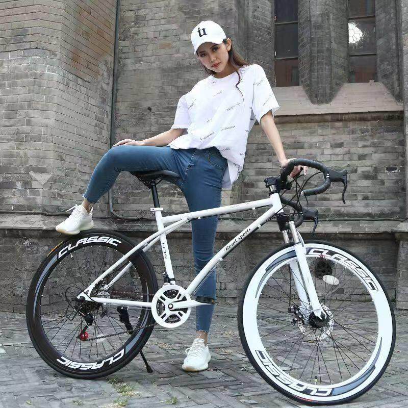 死飞变速自行车男女款竞速弯把跑公路赛越野学生双碟煞萤光实心胎,自行车/骑行装备/零配件,死飞,淘宝优惠券,粉丝福利购,淘宝优惠卷