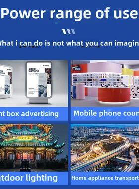 Led防雨电源5V350W60A灯箱变压器220V转5V70A户外发光字开关电源