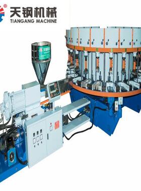 TG-LB-24x11全自动24工位单色鞋用PVC注射成型鞋机
