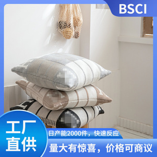 字母 搭配靠枕套来图雅 北欧风格 家居生活抱枕沙发搭软装