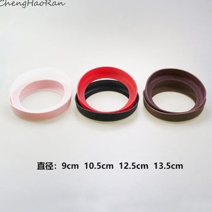 刮底托防通用保温壶垫 保护套热水壶底防滑底套不锈刚硅胶杯杯套