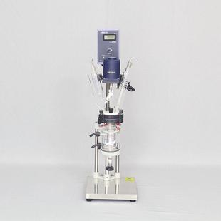 供应5L50L100L实验室及中试生产夹套双层玻璃反应釜