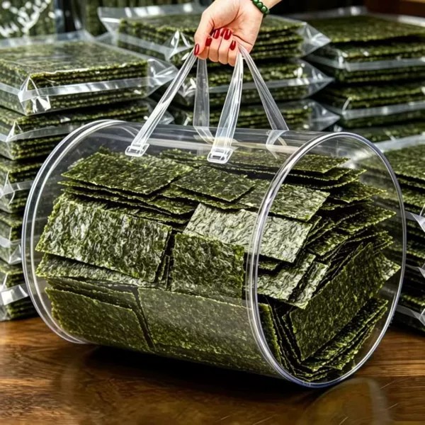 特价230 片】网红原味调味海苔批发休闲紫菜脆片寿司儿童女士解馋