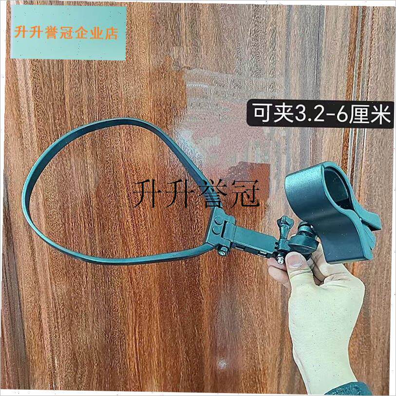 挂脖话筒支架唱歌神器吉他弹唱魔术师腹语主持R人解放双手麦克风,