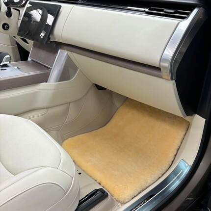 适用于雷克萨斯LS500 GX460 LX570LX600LC羊剪绒脚垫澳毛羊毛地毯