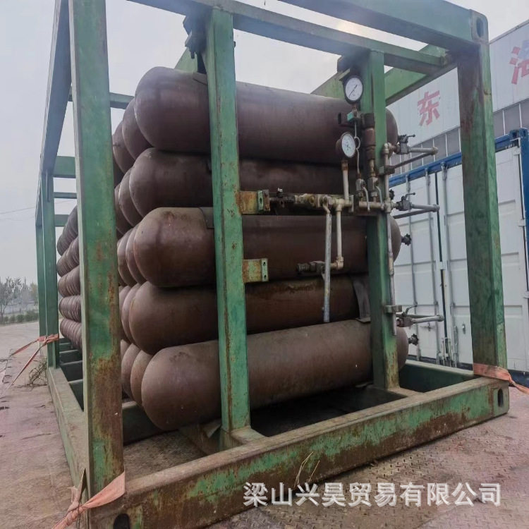 CNG气瓶集装格  主要分为立式和卧式多瓶组集装箱  工作压力30Mpa