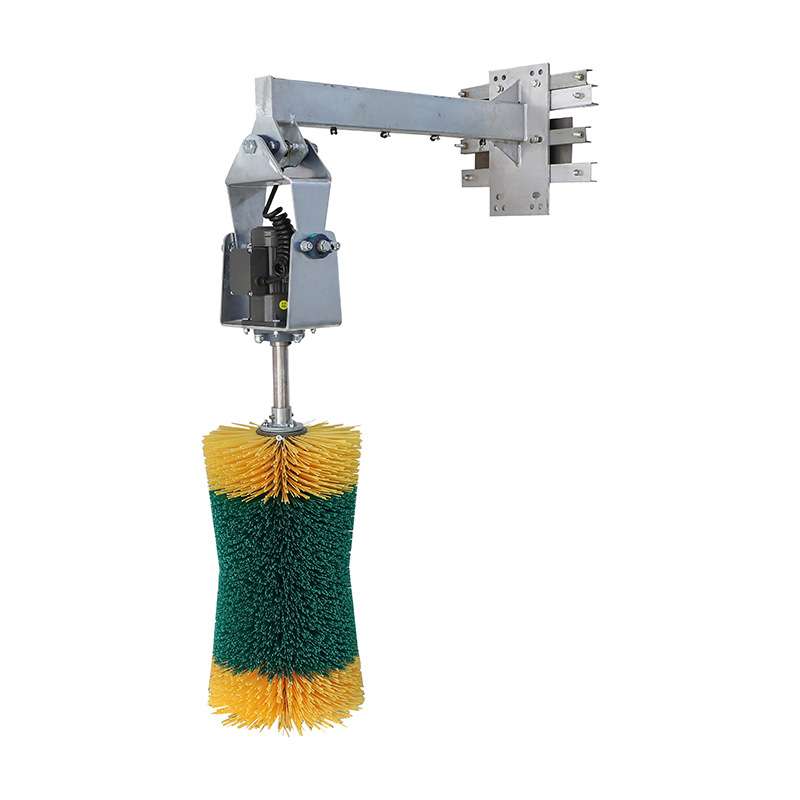 新款电动牛体刷 全自动奶牛按摩毛刷 吊挂式安装牛体清洁刷