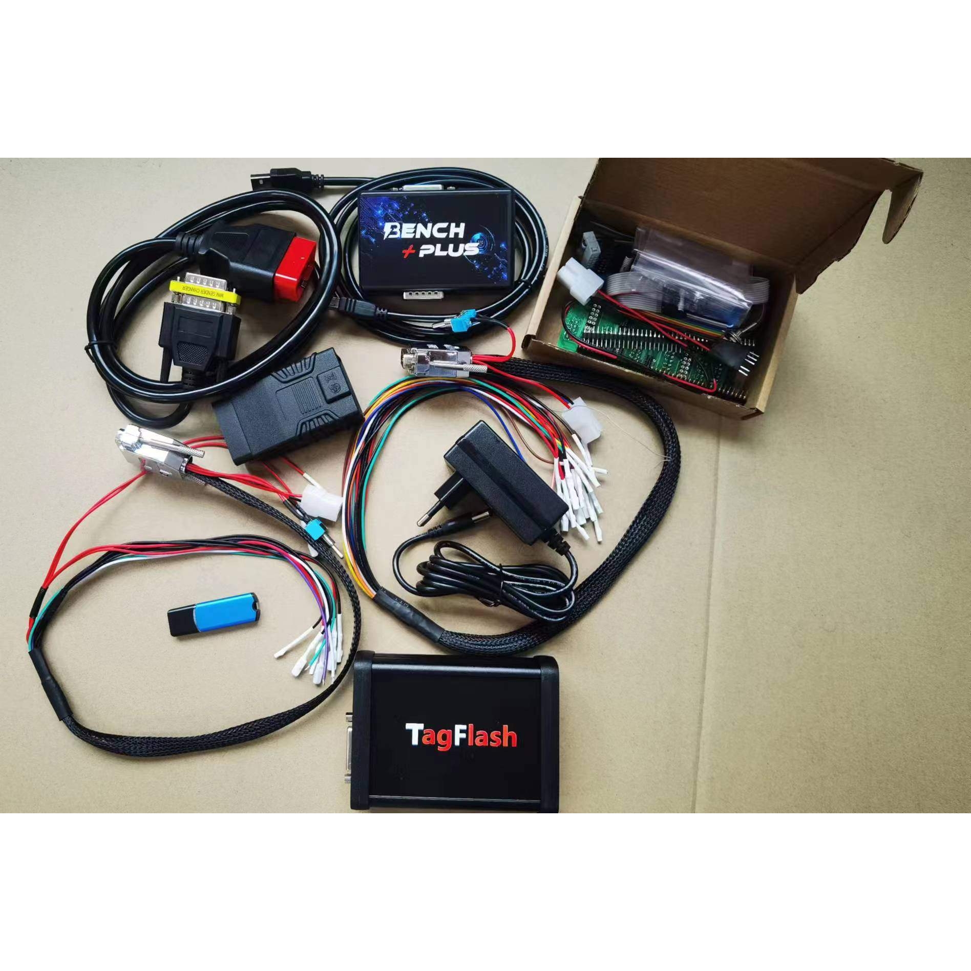TagFlash ECU Programmer Support OBD BENCH BOOT BDM JTAG Mode