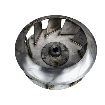 BK9K4-72型正宗不锈钢304离心后倾式风机叶轮耐高温防腐蚀