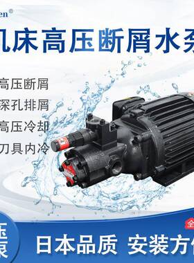 机床高压水泵CN主轴却泵TOP-216HW-VD数控大流量高压泵中心出水冷