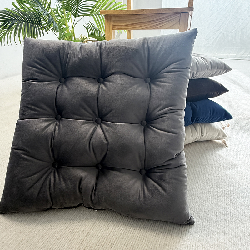 天鹅绒加厚坐垫餐椅垫久坐办公室四季椅子垫学生座垫屁股垫子防滑