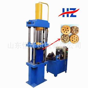 供应63吨艾饼成型液压机多功能艾绒艾饼艾柱成型四柱液压机