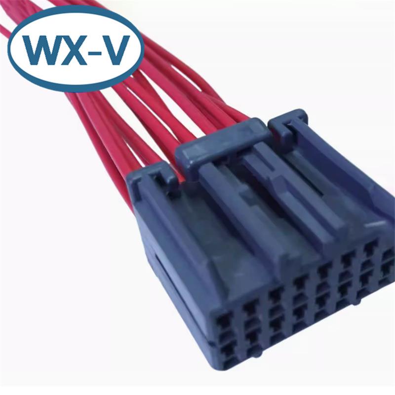 917981-6线束TE/泰科917981-616芯矩形连接器汽车功放