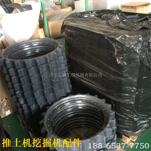 徐工履带吊配件徐工挖机钻机支托轮拖轮引导轮涨紧油缸链轨履带