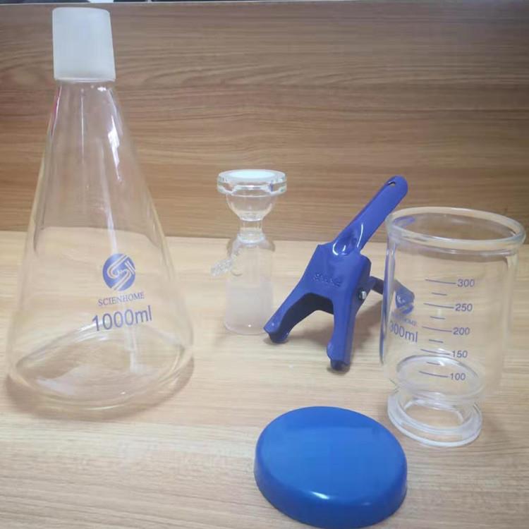 赛普瑞2000ml砂芯过滤器玻璃砂芯过滤装置溶剂过滤器2L