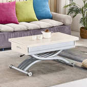 省空间可升降茶几变餐桌两用小户型现代简约可折叠方形多功能茶几