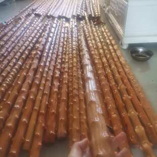 对节木长棍疙瘩木健身武术棍陀螺鞭杆刺棍登山手杖按摩檬子木降龙