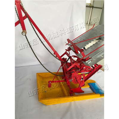 人力步退式插秧机 小型栽种机Hand operated rice transplanter