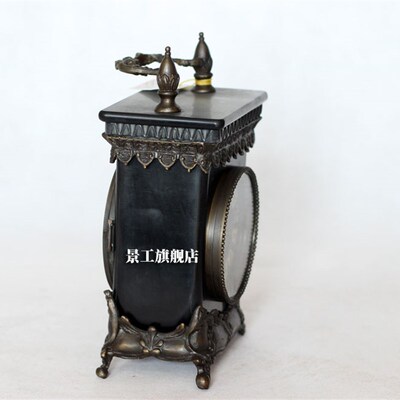 仿古钟表 古典座钟 机械钟 工艺钟表 欧式发条钟表 理石铜铸钟