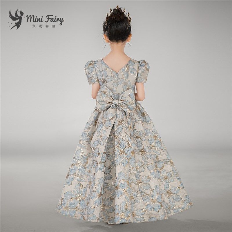 女童轻奢走秀公主裙高端宴会晚礼服元旦节日主持人比赛钢琴演出服,童装/婴儿装/亲子装,儿童礼服,淘宝优惠券,粉丝福利购,淘宝优惠卷