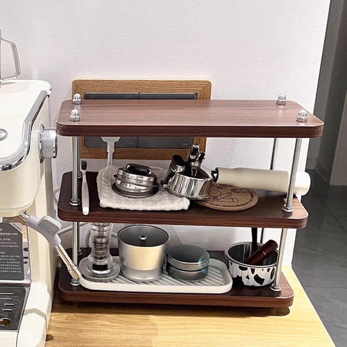 置物架中古风多功能多层收纳架