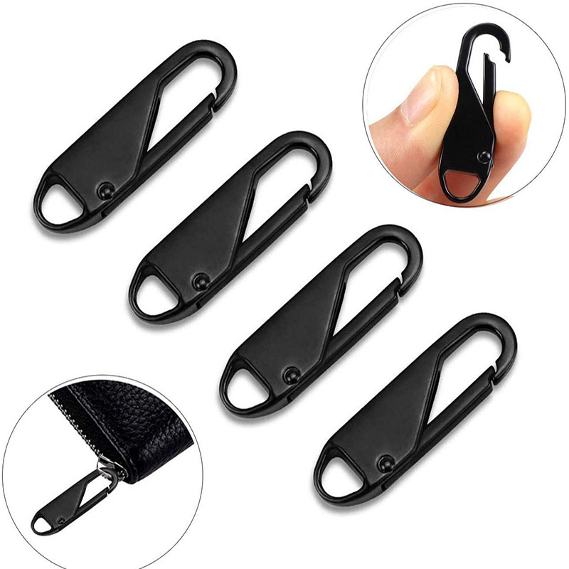 速发5Pcs Removable Zipper Slider Puller Instant Zipper Repai