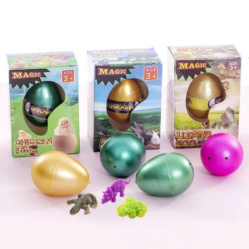 极速Funny Magijc Water Expansion Hatching Growing Dinosaur