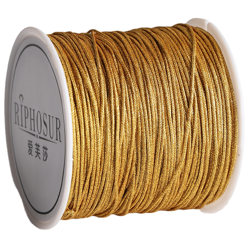 极速72号玉线金线金色金丝线手B工编织绳手链绳子手编手绳编绳线