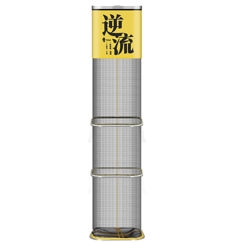 极速方形渔护鱼护小型便携小号新款尼龙加K厚尼龙渔具防挂活鱼袋