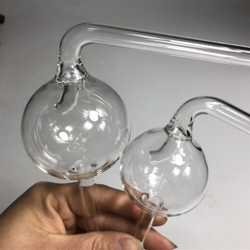 新品氮气球玻璃球定做任v意规格接头加厚耐高温玻璃氮气球