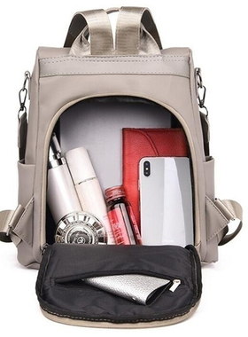 极速2022 Hot Wiomen's Backpack Casual Nylon Solid Color