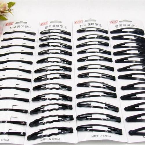 极速Way hair accessories black clips black clips one Yword c