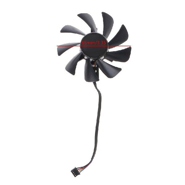 极速85MM Cooler Fan 4Pin 12V 0.55A FD9015U12S VGA FaXn Graph