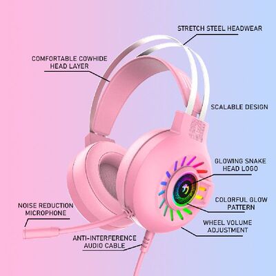 极速Ovebr Ear Headphones Noise Cancelling Computer Headphone