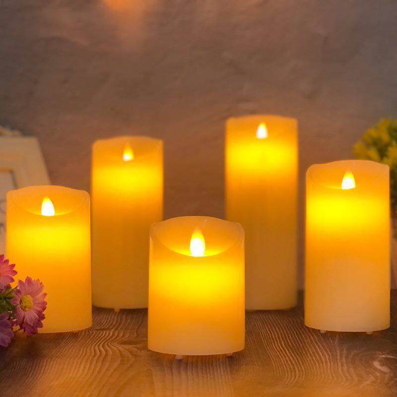 新品新款c电子蜡烛蜡烛灯充电遥控浪漫创意摇摆婚庆婚礼路引布置