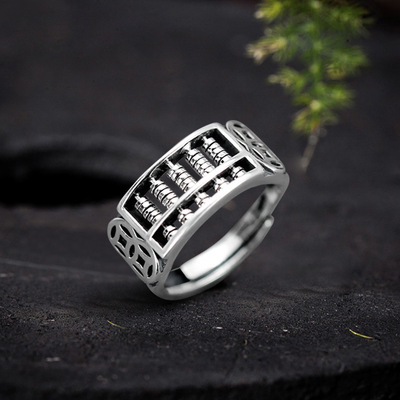 极速Pixiu Charms Ring Feng Shui AmHulet Wealth Lucky Open