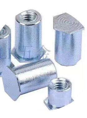 新品2023镀锌h盲孔压铆螺柱/压铆螺母柱BSO-3.5 M3x3~M3x50 外径5