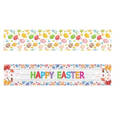 新品Easter Bunny Egg Table Runner Happy EastePr Decorations
