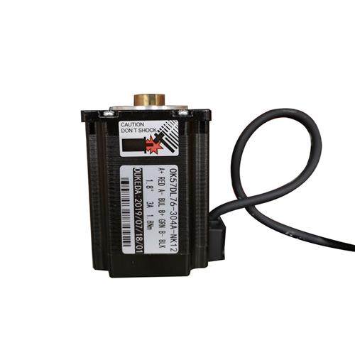 极速厂销57空心轴步进电机 带卡口 18NM 可通气穿轴 W57中空轴电