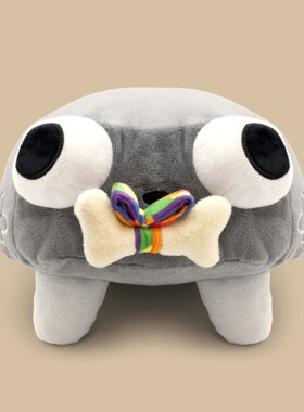 跨境新品Dandy's World丹迪的世界游戏周边毛绒公仔Pebble玩偶