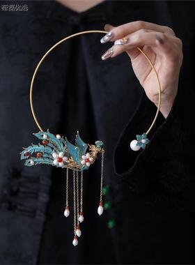 古风马面裙配饰璎珞流苏